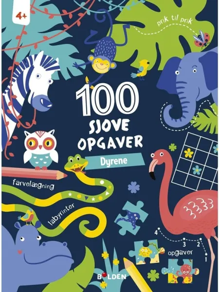 100 lustige Aktivitäten: Die Tiere (ab 4 Jahren) - Hobby - Taschenbuch