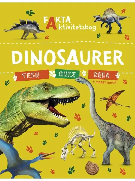 Fakten-Aktivitätsbuch: Dinosaurier - Kinderbuch - Broschüre