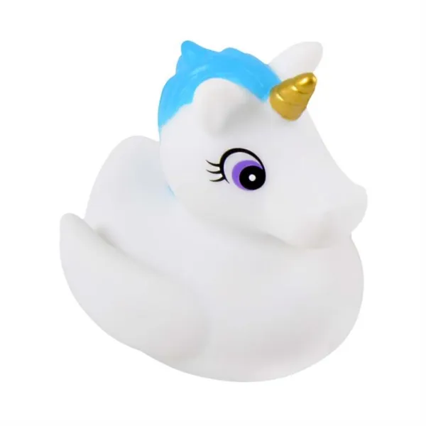 Badende Einhorn mit Licht - Grün